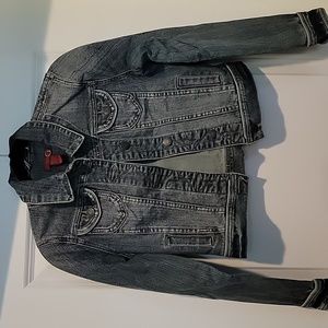 Small crop jean jacket